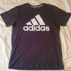 Large Black Adidas T-Shirt
